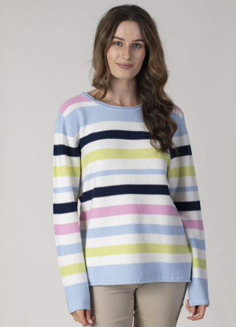 Jessica Graaf Bright Stripe Ella Jumper